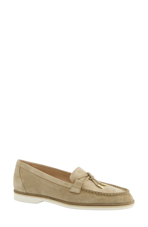 極点・緑であること レディース シューズ スリッポン・ローファー Paul Green Dusty Loafer Grain Soft Suede