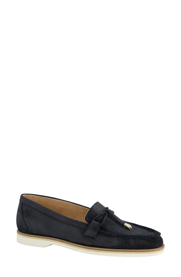 極点・緑であること レディース シューズ スリッポン・ローファー Paul Green Dusty Loafer Space Soft Suede