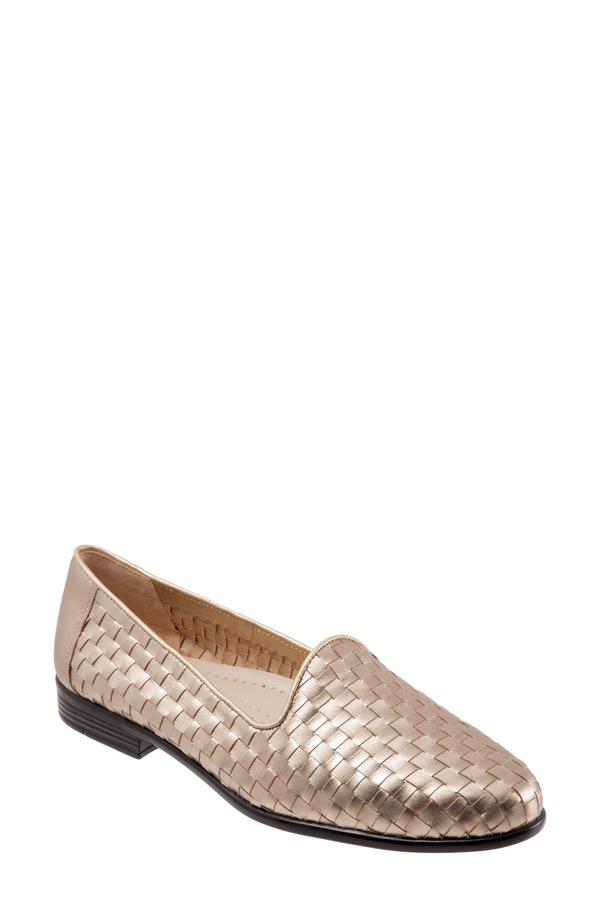 トロッターズ レディース シューズ スリッポン・ローファー Trotters Liz Slip-On Loafer Pewter ピューター