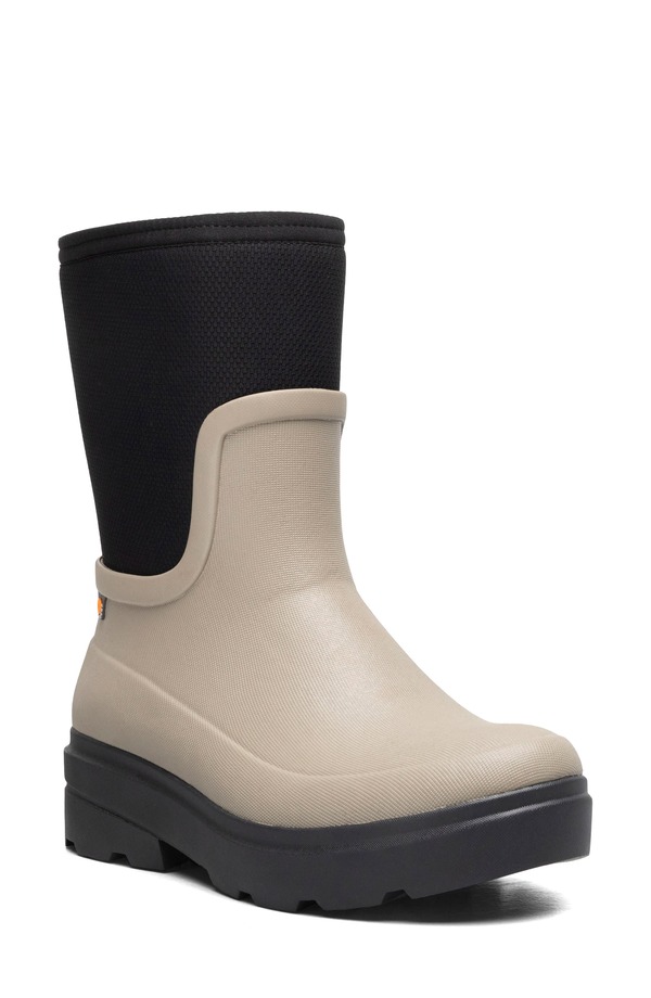 ボグス レディース シューズ ブーツ・レインブーツ Bogs Hazel Mid Zip Rain Bootaupe トープ