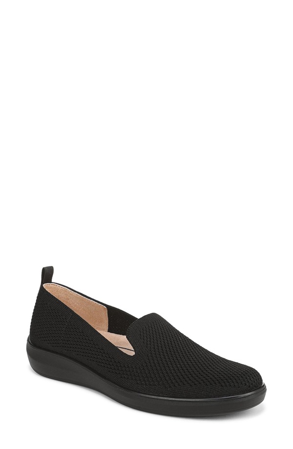 ライフストライド レディース シューズ スリッポン・ローファー LifeStride Nelly Slip-On Black ブラック｜ReVida 店