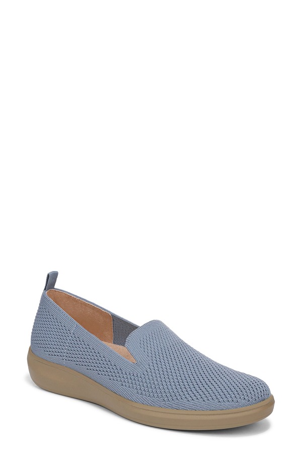 ライフストライド レディース シューズ スリッポン・ローファー LifeStride Nelly Slip-On Stonewash Blue ブルー｜ReVida 店
