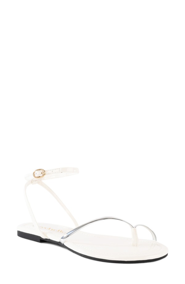 セイシェルズ レディース シューズ サンダル アンクル Seychelles A Littlextrankle Strap Sandal White 白いこと