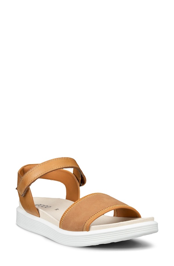 エコー レディース シューズ サンダル ECCO Softwo Strap Sandal Cashmere/ Lion