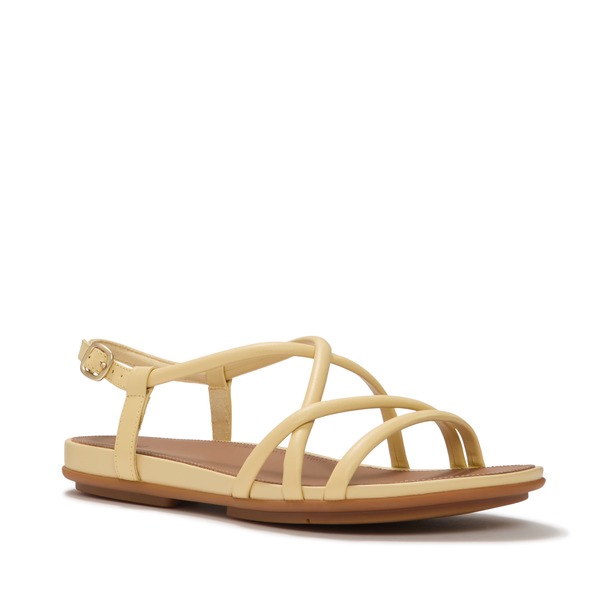 フィットフロップ レディース シューズ サンダル FitFlop Gracie Lea Strappy Sandals Blonde