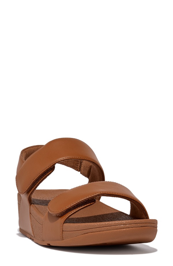 相応うフロップ レディース シューズ 踵 サンダル FitFlop Lulu Slingback Sandalightan タン