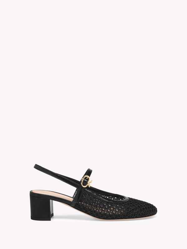 ジャンヴィト ロッシ レディース シューズ サンダル Gianvito Rossi Francoise Sandal Black Fabric And Nappa ブラック｜ReVida 店 103,290円