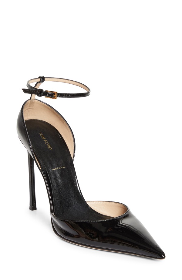 トム・ジェラルド・r・フォード レディース シューズ パンプス アンクル TOM FORD Vertigo Ankle Strap d\u0027Orsay Pump Naa Black 黒いこと