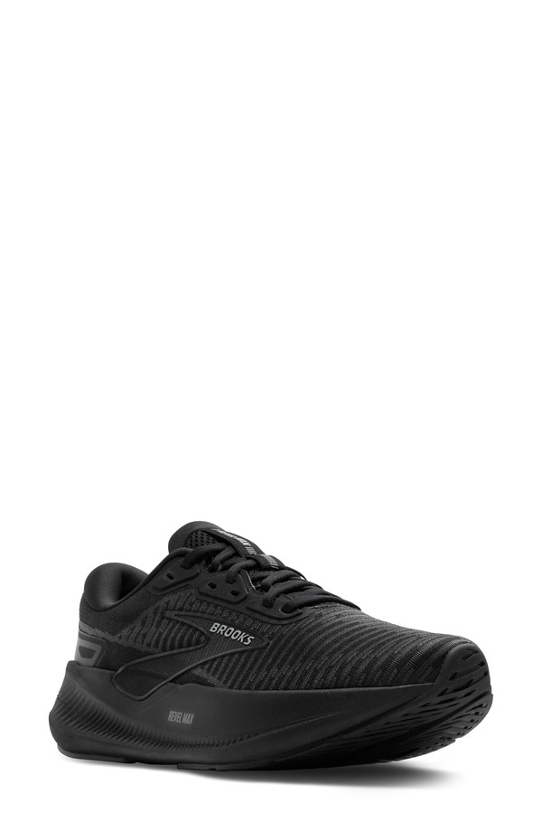 ブルックス レディース シューズ スニーカー Brooks Revel Max Running Shoe Black/ Ebony 黒いこと