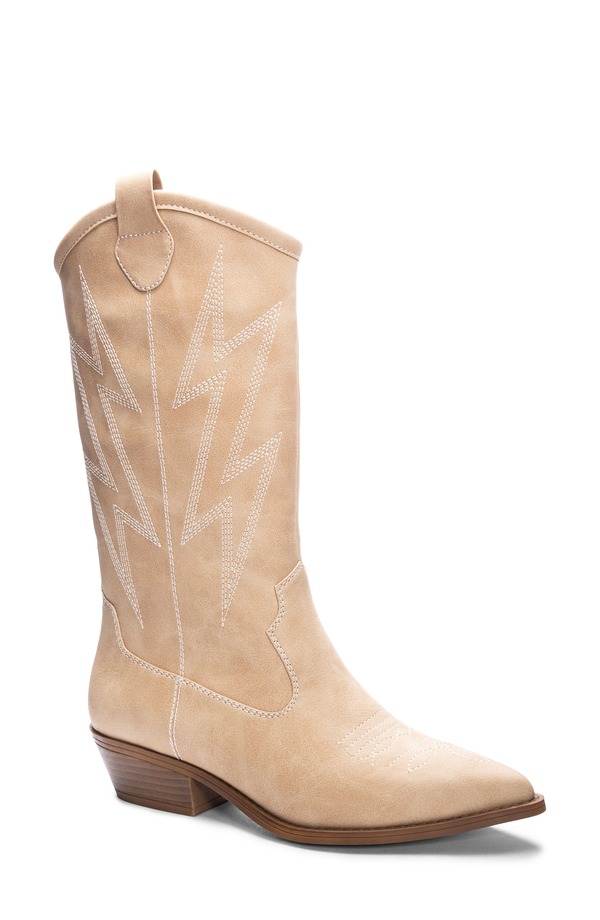ダーティーランドリー レディース シューズ ブーツ・レインブーツ Dirty Laundry Josea Cowboy Boot Natural|ReVida 店
