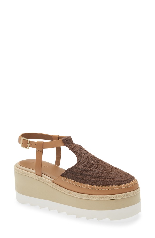 フリーピープル レディース シューズ ヒール プラットフォーム Free People Morning in Mykonos Platform Wedge Oak Combo