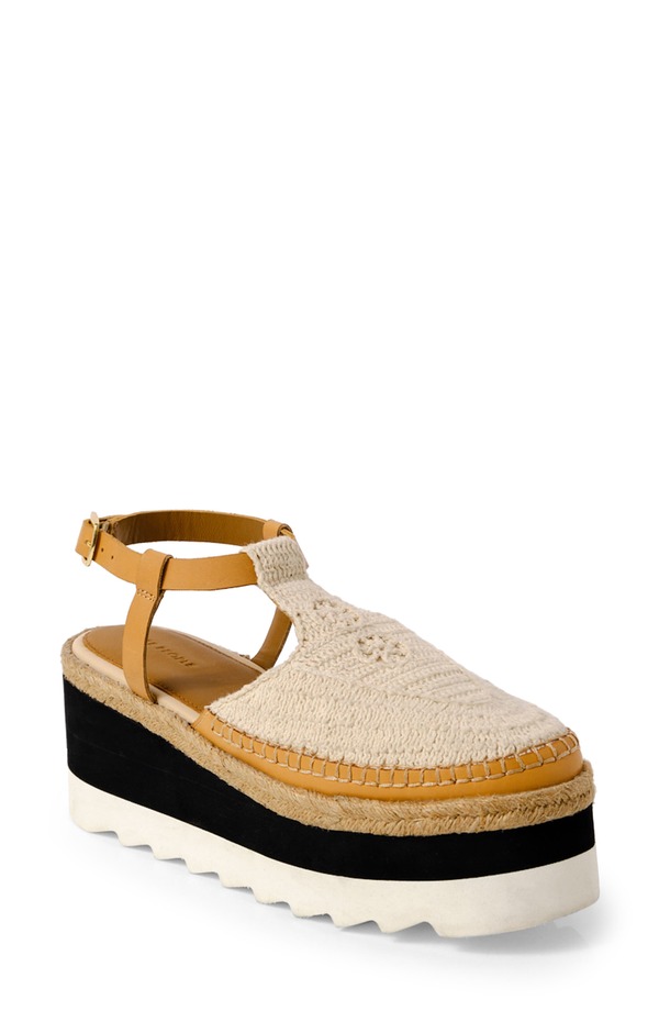 フリーピープル レディース シューズ ヒール プラットフォーム Free People Morning in Mykonos Platform Wedge Vachetta Multi マルチカラー