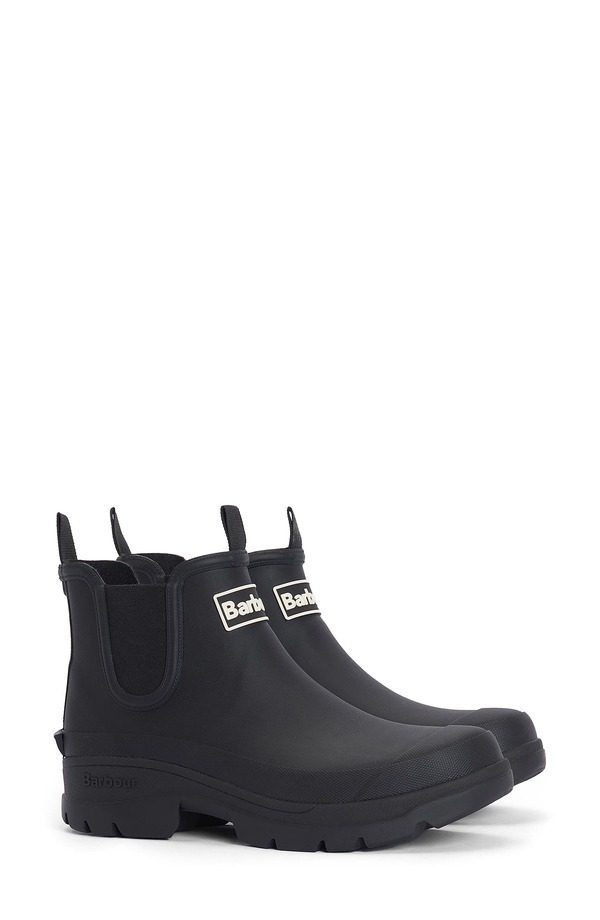 バブアー レディース シューズ ブーツ・レインブーツ チェルシー Barbour Nimbus Waterproof Chelsea Rain Boot Black 黒いこと