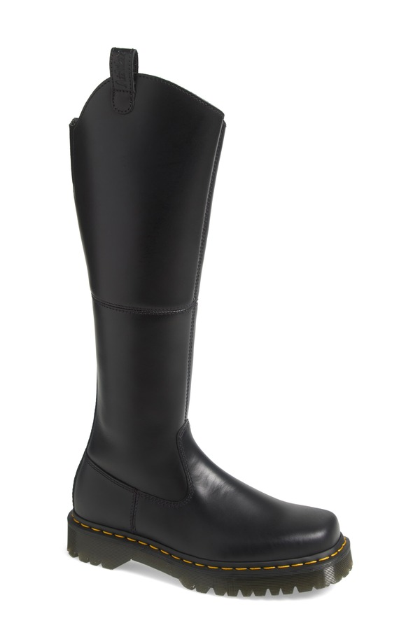 ドクターマーチン レディース シューズ ブーツ・レインブーツ Dr. Martens Amaayah Knee High Boot Black ブラック