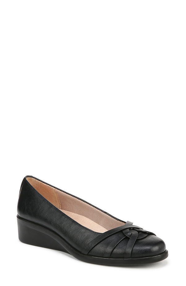 ライフストライド レディース シューズ ヒール LifeStride Jorie Wedge Black ブラック