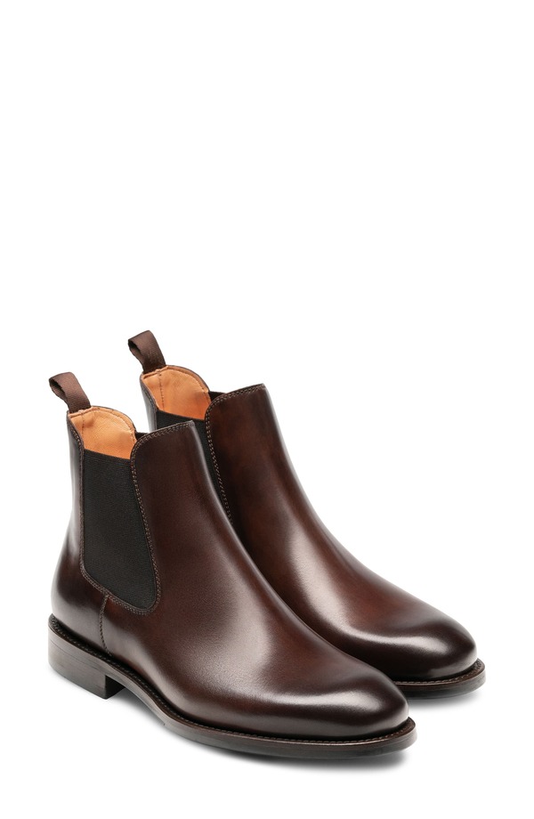 マグナーニ レディース シューズ ブーツ・レインブーツ チェルシーブーツ チェルシー Magnanni Julia Chelsea Boot Brown 赤銅色