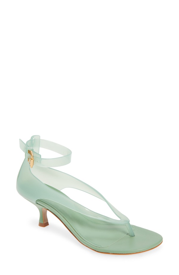 ファーム レディース シューズ ヒール サンダル アンクル FARM Rio Jelly Ankle Strap Sandal Dusty Green グリーン