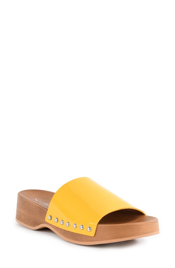 セイシェルズ レディース シューズ サンダル プラットホーム Seychelles Fantasy Platform Sandal Yellow 黄色