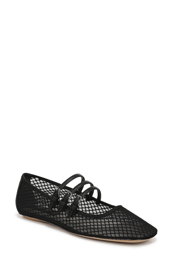 フランコサルト レディース シューズ パンプス Franco Sarto Tatumary Jane Flat Black ブラック