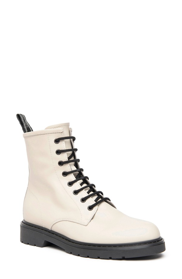 ネーロ ジャルディーニ レディース シューズ ブーツ・レインブーツ NeroGiardini Clean Combat Boot White ホワイト