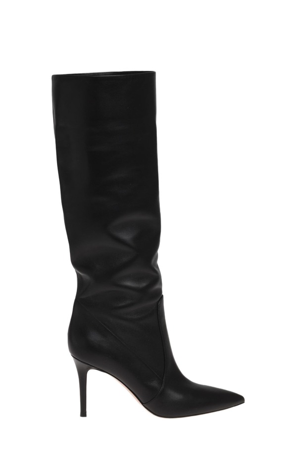 ジャンヴィト ロッシ レディース シューズ ブーツ・レインブーツ Gianvito Rossi Hansen Boots Black 黒いこと