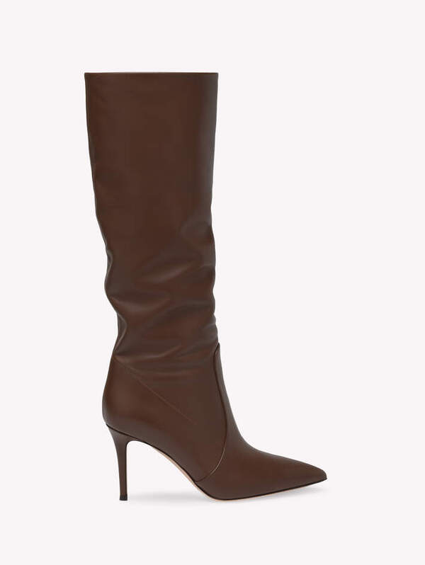 ジャンヴィト ロッシ レディース シューズ ブーツ・レインブーツ Gianvito Rossi Hansen Boots Brown 赤銅色