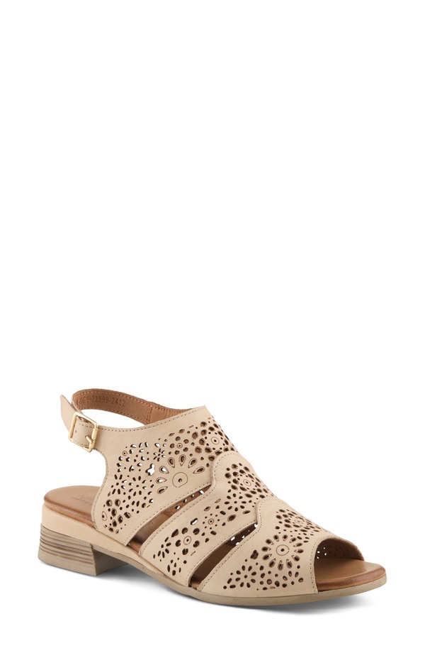 スプリングステップ レディース シューズ ヒール サンダル アンクル Spring Steplasmankle Strap Sandal Beige ベージュ