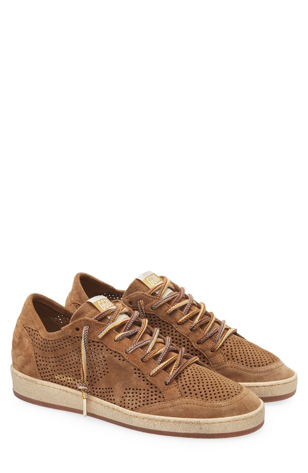 ゴールデングース レディース シューズ スニーカー Golden Goose Ball Star Sneaker Tabacco｜ReVida 店