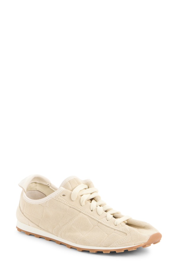 ジャクエムス レディース シューズ スニーカー スエードクロス Jacquemusuede Tennisneaker Ivory 120 象牙色