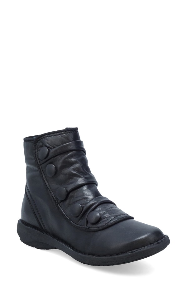 ミズムーズ レディース シューズ ブーツ・レインブーツ Miz Mooz Pumpkin Bootie Black ブラック｜ReVida 店
