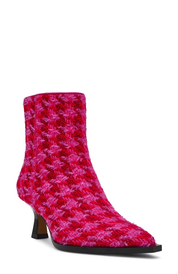ベッツィジョンソン レディース シューズ ブーツ・レインブーツ Betsey Johnson Louisa Pointed Toe Bootie Fuchsia Multi フューシャ