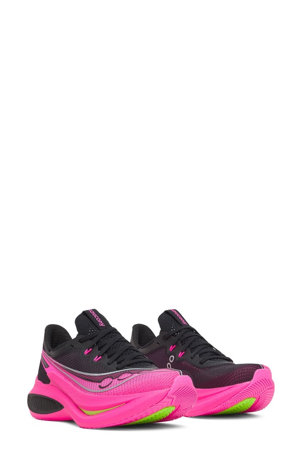 サッカニー レディース シューズ スニーカー Saucony Endorphin Pro 5 Racing Shoe Black/ Shock ブラック｜ReVida 店