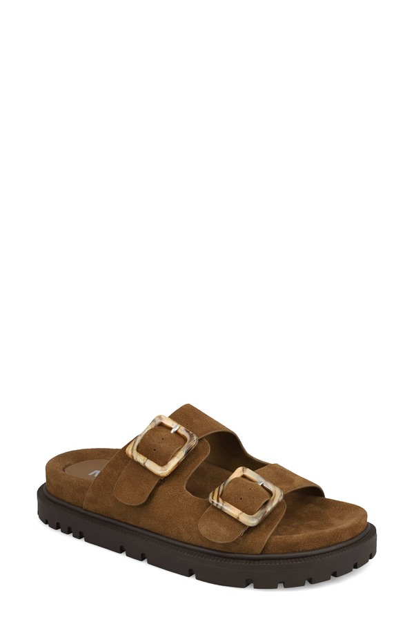 ミア レディース シューズ サンダル MIA Gen Slide Sandal Coffee 珈琲