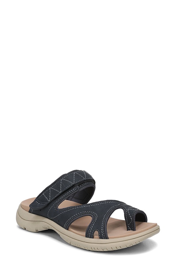 お医者さん・肩かけ レディース シューズ 踵 サンダル Dr. Scholl\u0027s Island Breeze Slide Sandal Blue Sky 青み