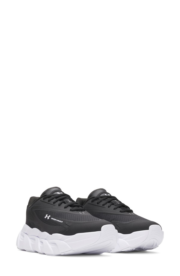 アンダーアーマー レディース シューズ スニーカー Under Armour UA Halo Runner SE Running Shoe Black / White / White ホワイト