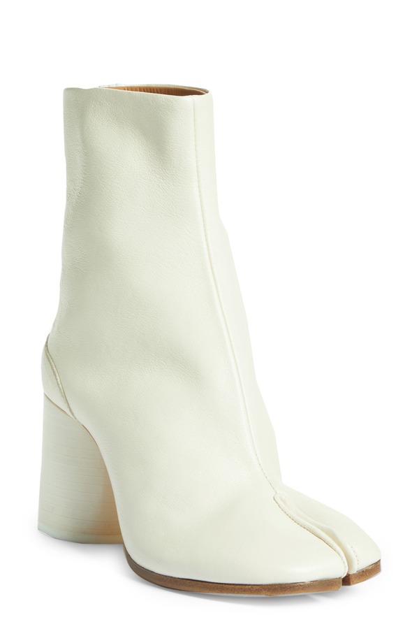 マルタンマルジェラ レディース シューズ ブーツ・レインブーツ Maison Margiela Tabi Boot White 白いこと