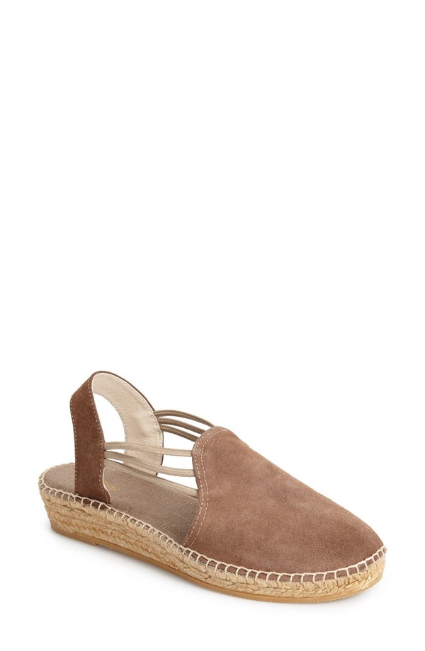 トニーポンズ レディース シューズ サンダル スエード Toni Pons 'Nuria' Suede Sandal Taupe トープ