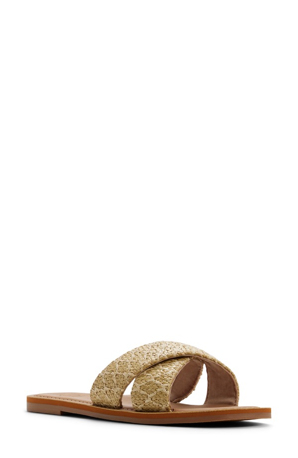 ロキシー レディース シューズ サンダル Roxy Andreya Raffia Slide Sandal Openatural