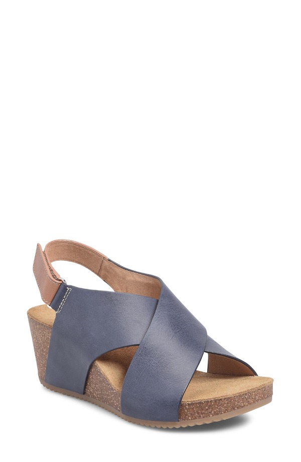 コンフォーティバ レディース シューズ サンダル Comfortiva Eva Slingback Sandal Sky Navy ネイビー