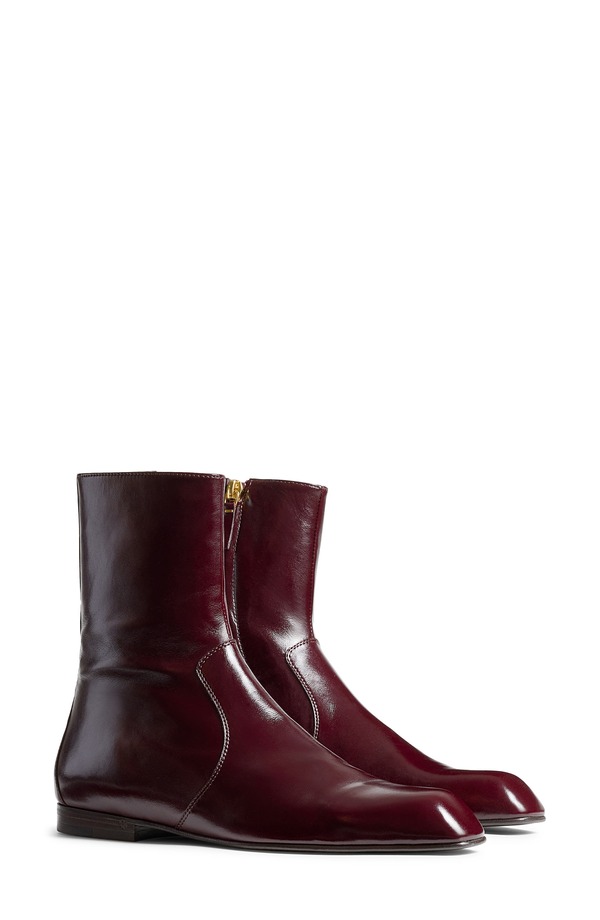 紙鳶 レディース シューズ ブーツ・レインブーツ Khaite Colt Bootie 531 Bordeaux