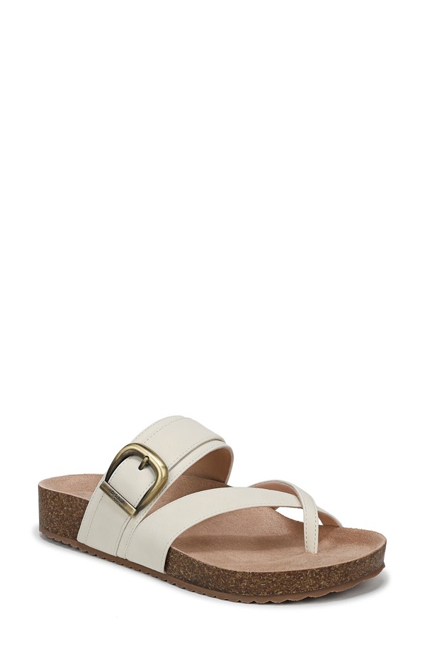 お医者さん・肩かけ レディース シューズ サンダル Dr. Scholl\u0027s Livia Slide Sandal Off White 象牙色