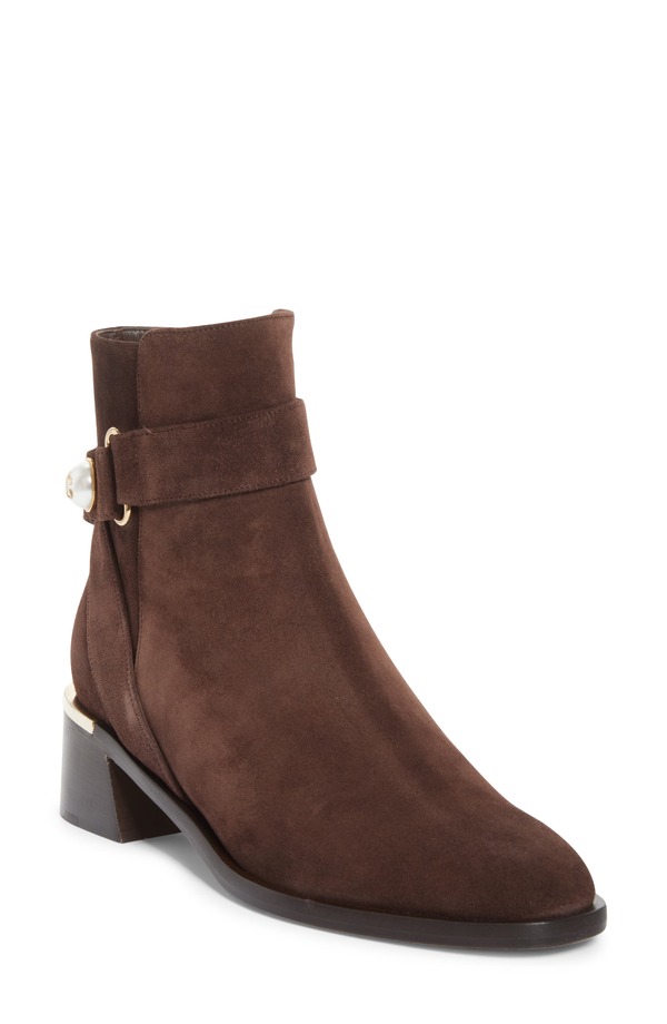 ジミーチュー レディース シューズ ブーツ・レインブーツ Jimmy Choo Noor Bootie Chocolate チョコレート|ReVida 店