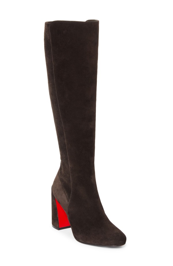 クリスチャン・ルブタン レディース シューズ ブーツ・レインブーツ Christian Louboutin Jane Knee High Boot Cafe