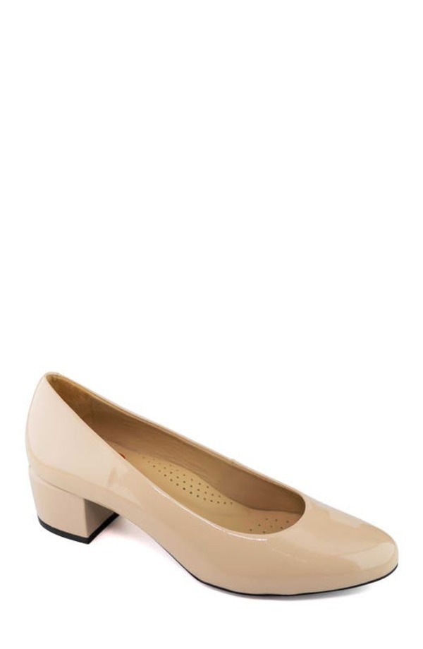 マークジョセフニューヨーク レディース シューズ パンプス なめし革 Marc Joseph New York Broad St 2.0 Patent Leather Pump Nude Soft Patent