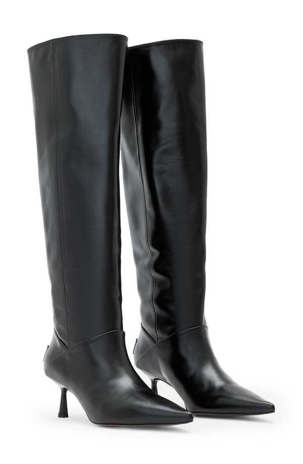 オールセインツ レディース シューズ ブーツ・レインブーツ AllSaints Odyssey Knee High Boot Black 黒いこと