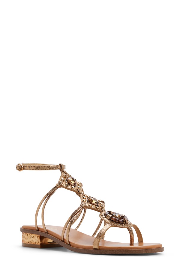 アルド レディース シューズ サンダル ALDO Sandjewel Cage Sandal Gold ゴールド 26,520円