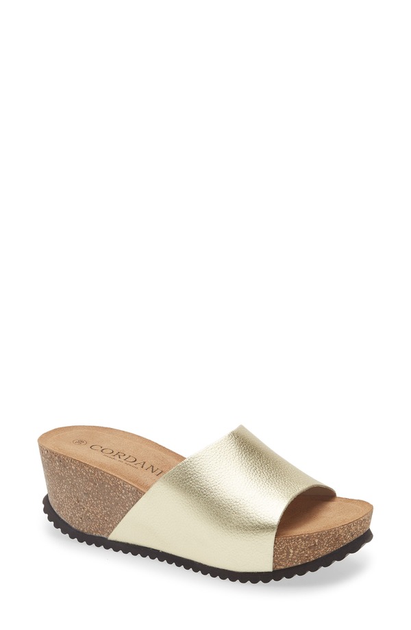 コルダーニ レディース シューズ ヒール プラットフォーム サンダル Cordani Morena Wedge Platform Sandal Platino