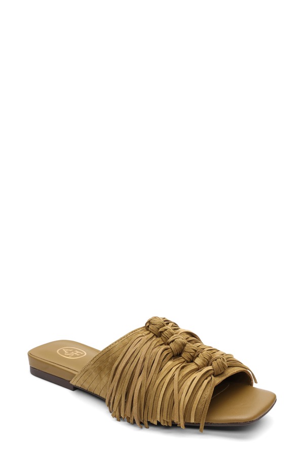 アッシュ レディース シューズ パンプス フリンジ Ash Brigette Fringe Mule Fir Green グリーン|ReVida 店