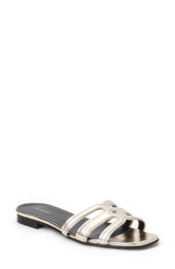 ブルーノマグリ レディース シューズ サンダル Bruno Magli Flore Slide Sandal Platino/ Silver シルバー
