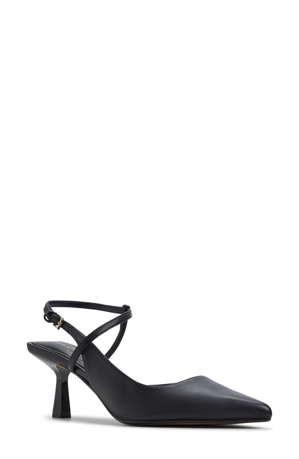 アルド レディース シューズ ヒール アンクル ALDO Axelle Ankle Strapointed Toe Pump Black ブラック|ReVida 店
